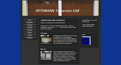 Desktop Screenshot of garagentore-pothmann.de